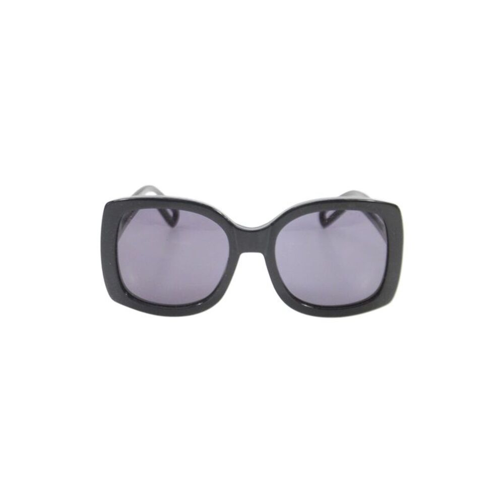 Chloe Womens Acetate Round Frame Sunglasses Black 140mm